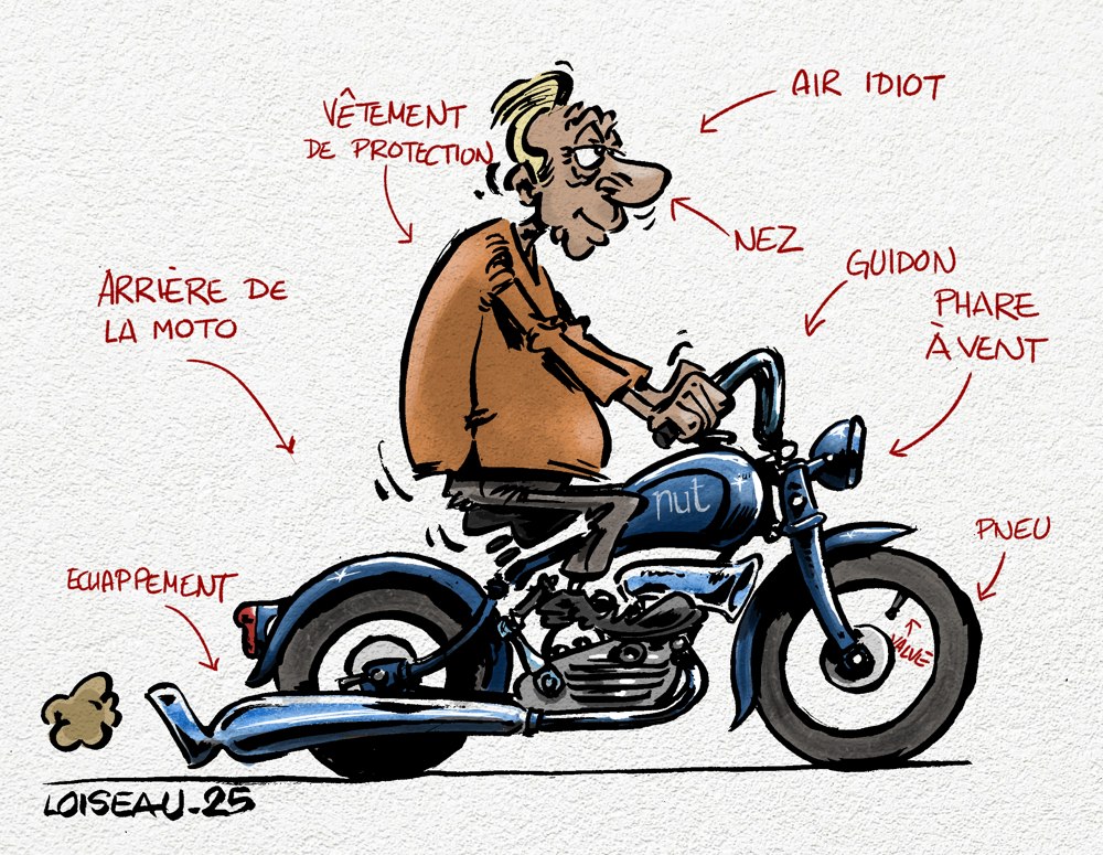 motocyclette expliquée