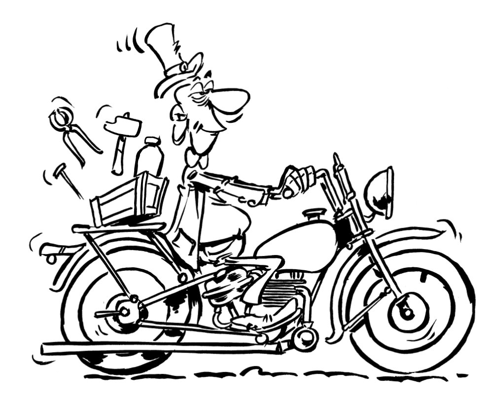 Motocyclette du mardi